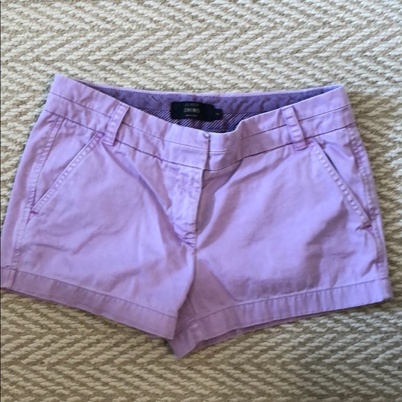 J. Crew Pants - J. Crew Lilac Chino Shorts